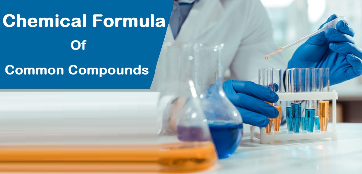 List of Chemical Formula (A to Z): 262 Science Formulas